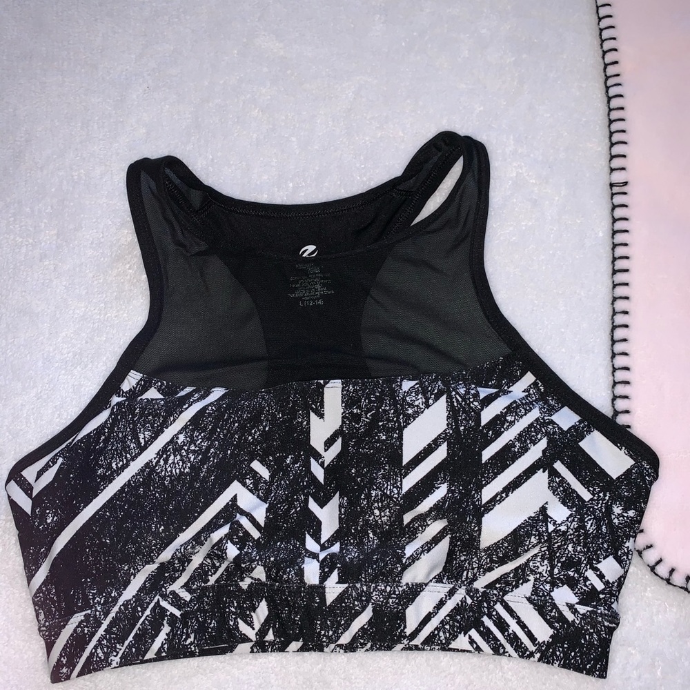 Ladies athletic sports bra